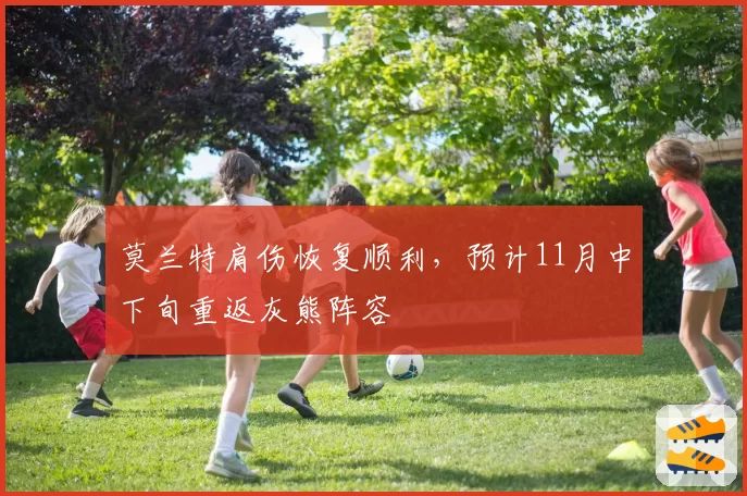 莫兰特肩伤恢复顺利，预计11月中下旬重返灰熊阵容