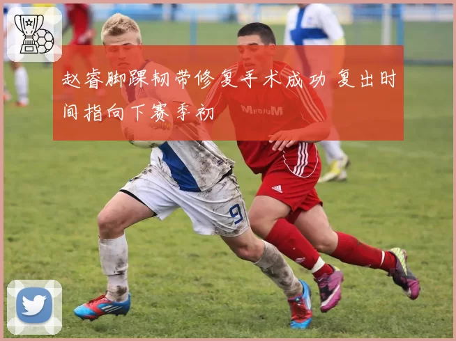 赵睿脚踝韧带修复手术成功 复出时间指向下赛季初